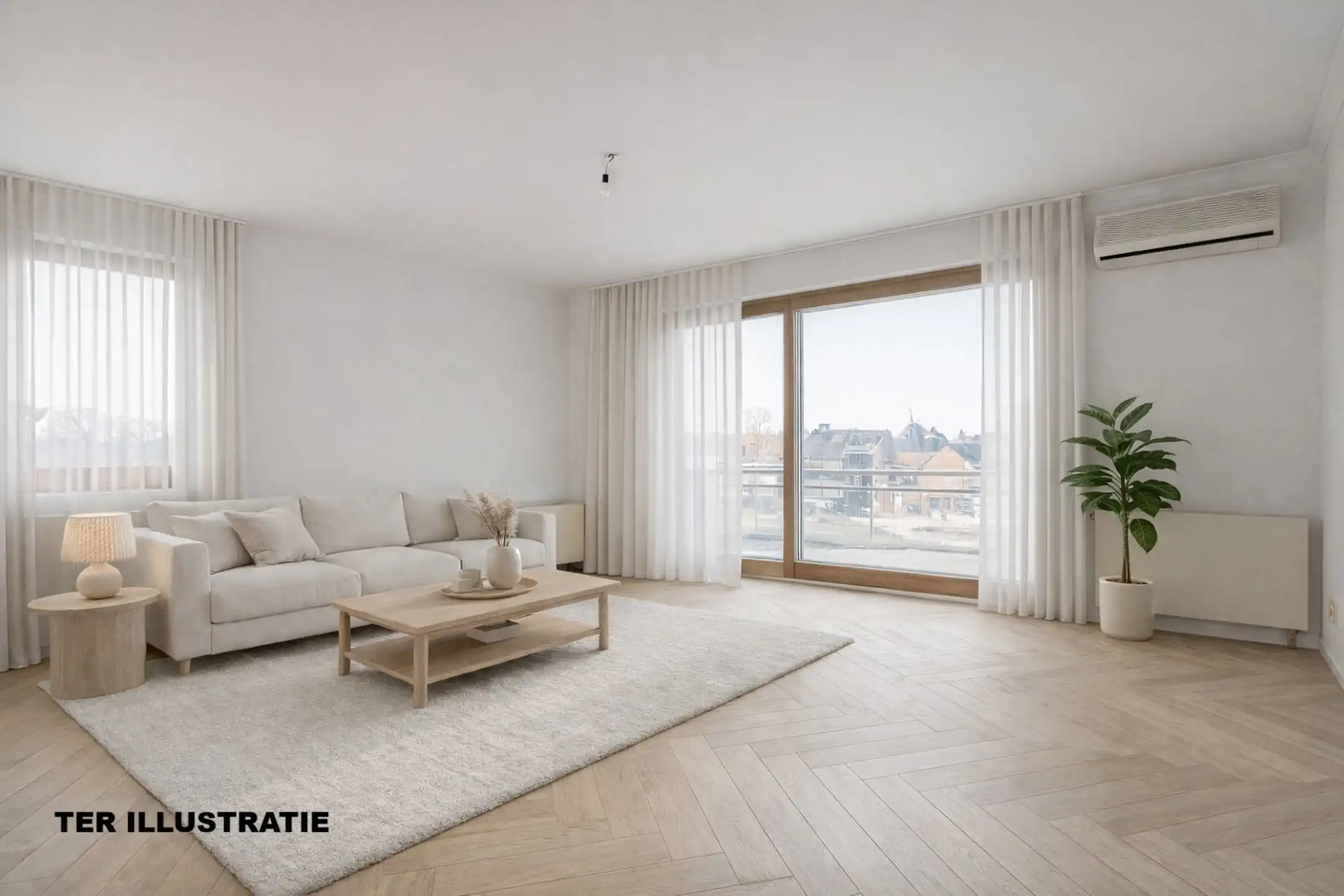 NINOVE - instapklaar ruim appartement op centrale ligging foto 7