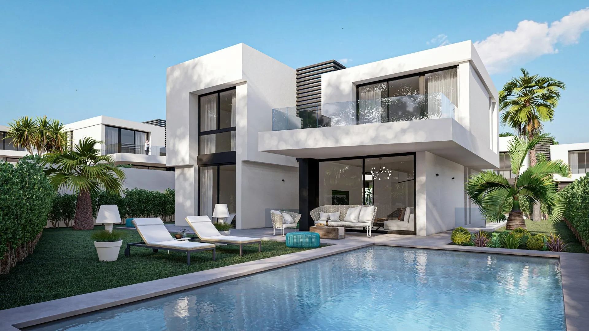 Mediterrane luxe op topniveau – exclusieve designvilla’s met zwembad en panoramisch dakterras in La Nucía foto {{pictureIndex}}