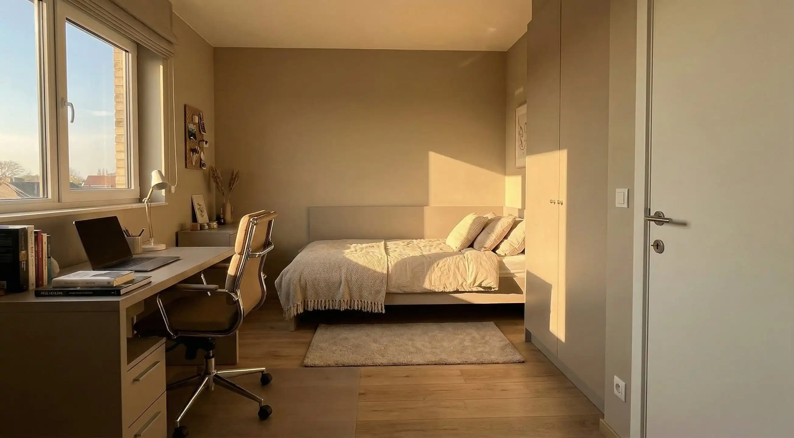 Zeer lichtrijke BEN-appartement, met grote terrassen en 2 kamers ! foto 5