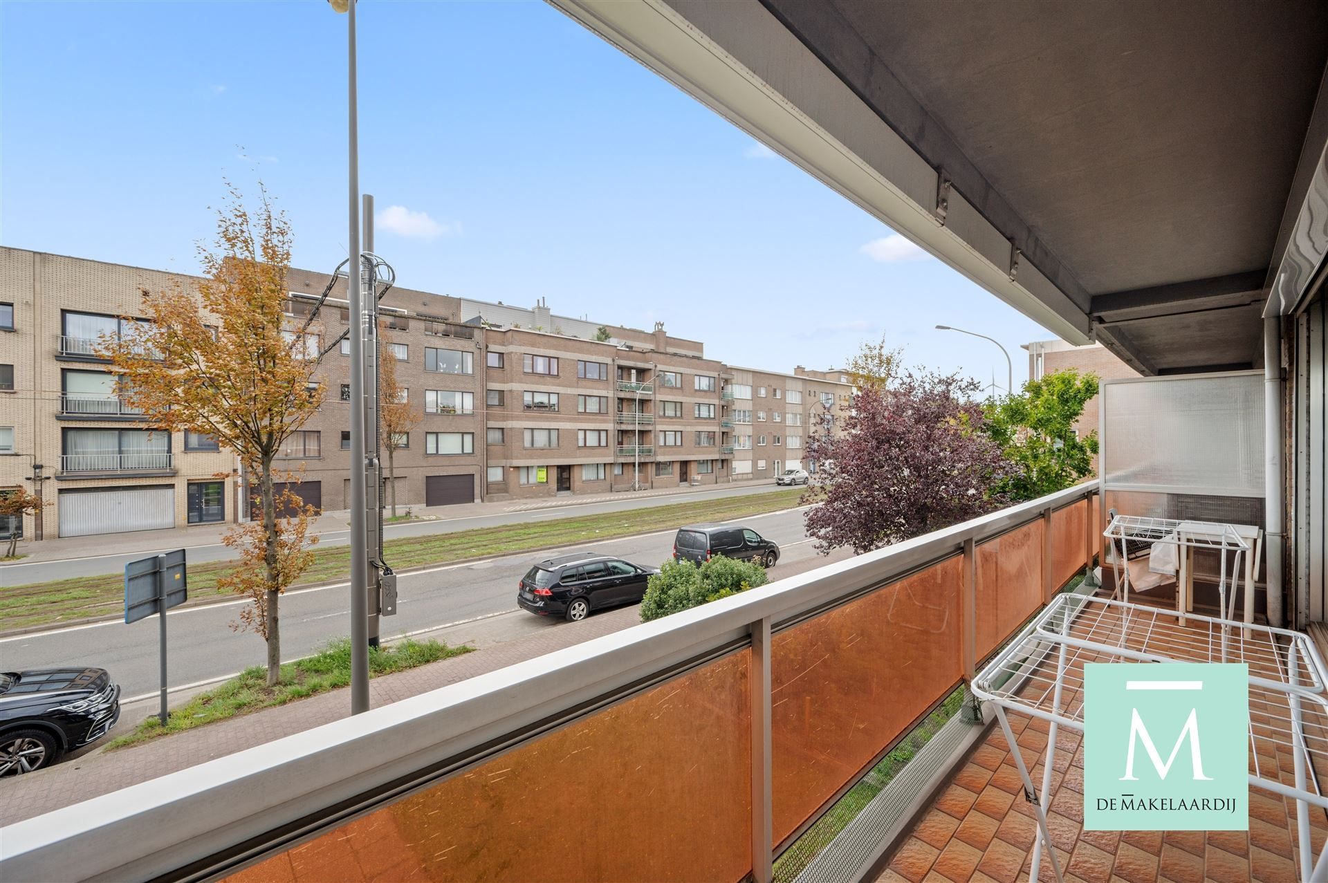 Ruim appartement met 2 slaapkamers en terras in Merksem foto 2