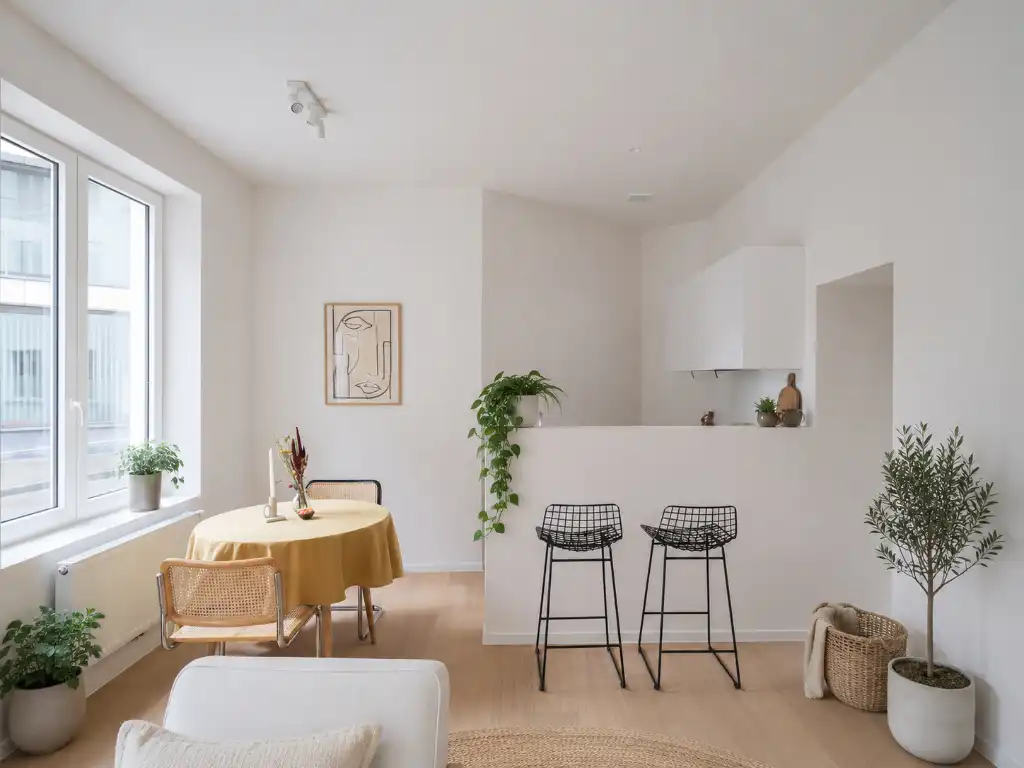 Gerenoveerd 1-slaapkamer appartement met buitenruimte nabij Gent Zuid foto 2
