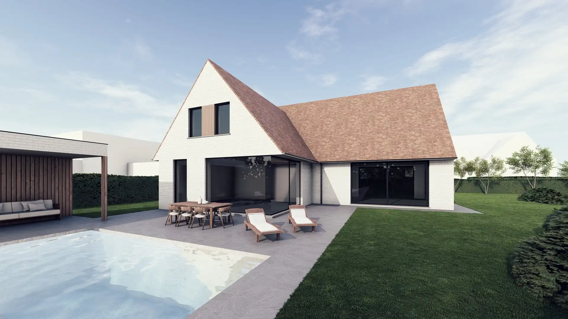 Nieuwbouwvilla op een terrein van 1.097 m² gelegen in een rustige en residentiële omgeving. foto 4