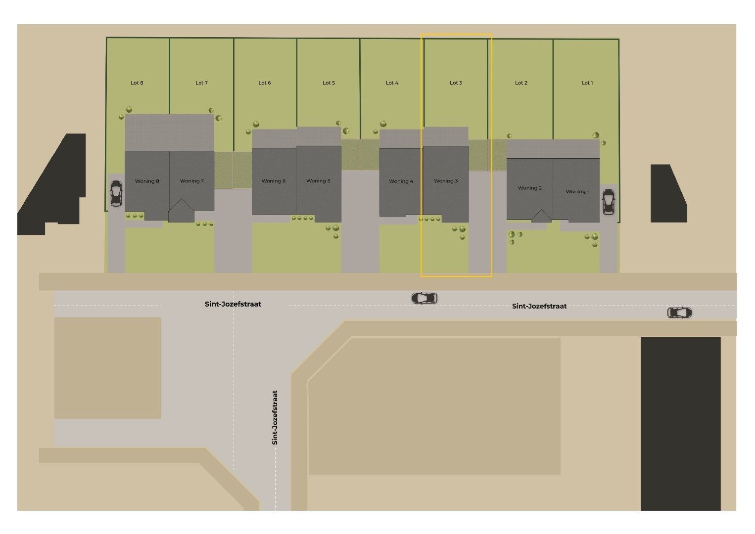 Halfvrijstaande woning in landelijke stijl op 3 a 69 ca (LOT 3). foto 6