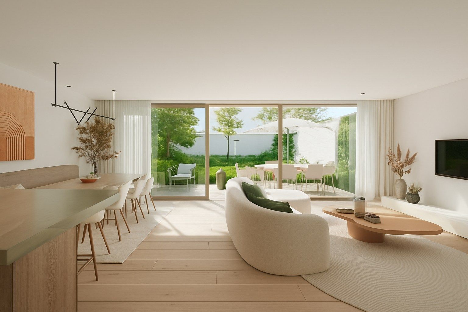 Gelijkvloers wonen met zonnige privétuin in Residentie "Finion" foto {{pictureIndex}}