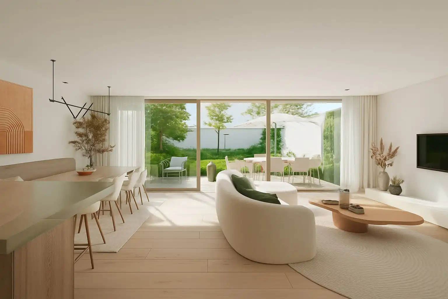 Gelijkvloers wonen met zonnige privétuin in Residentie "Finion" foto {{pictureIndex}}