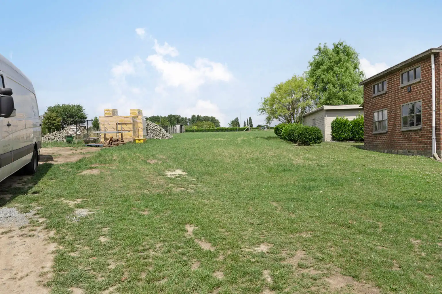 immo DAVID stelt voor: bouwgrond met achterliggende tuin foto 3