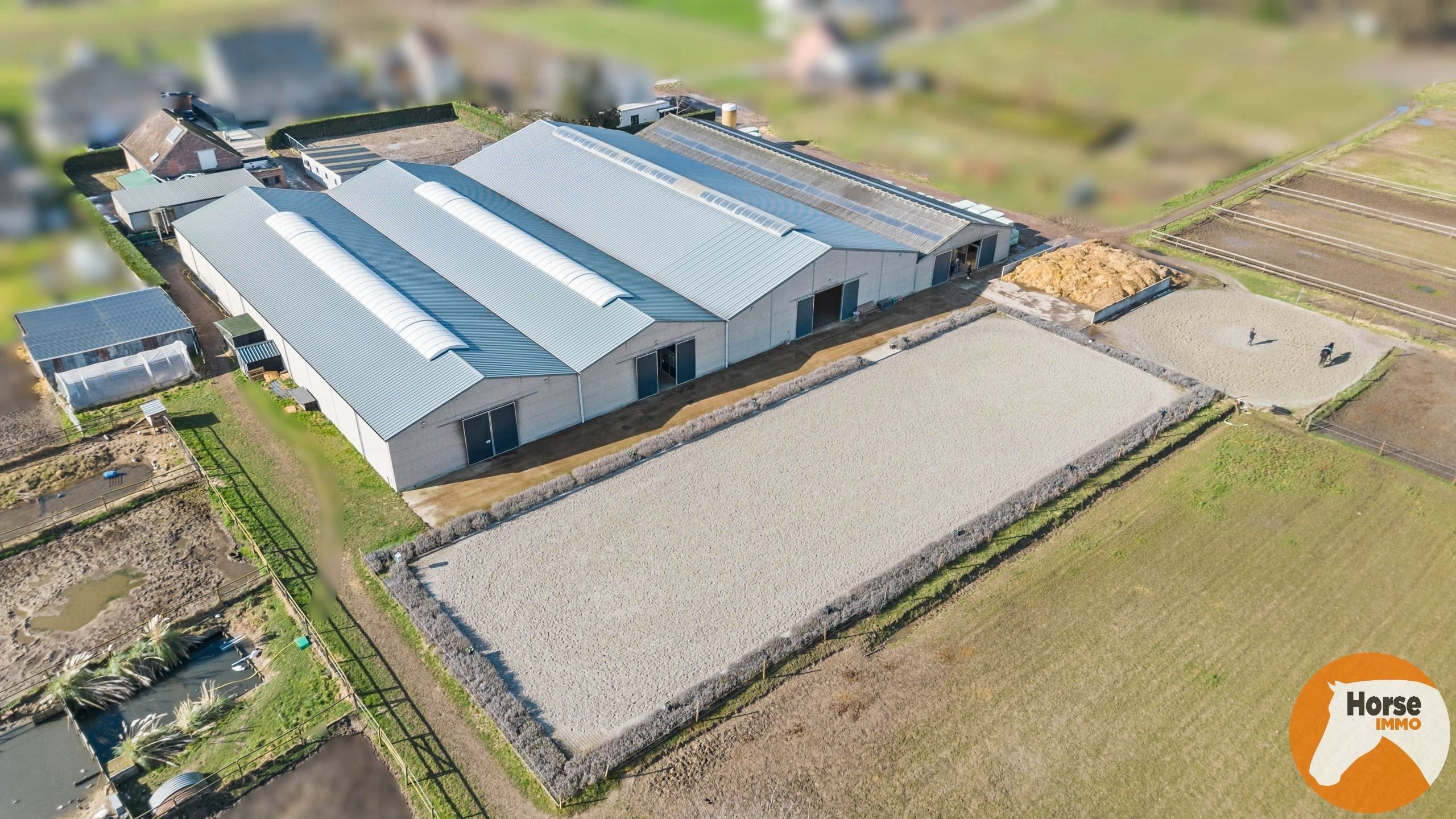 KAMPENHOUT - Professionele paardenaccommodatie op 4ha28 foto 2