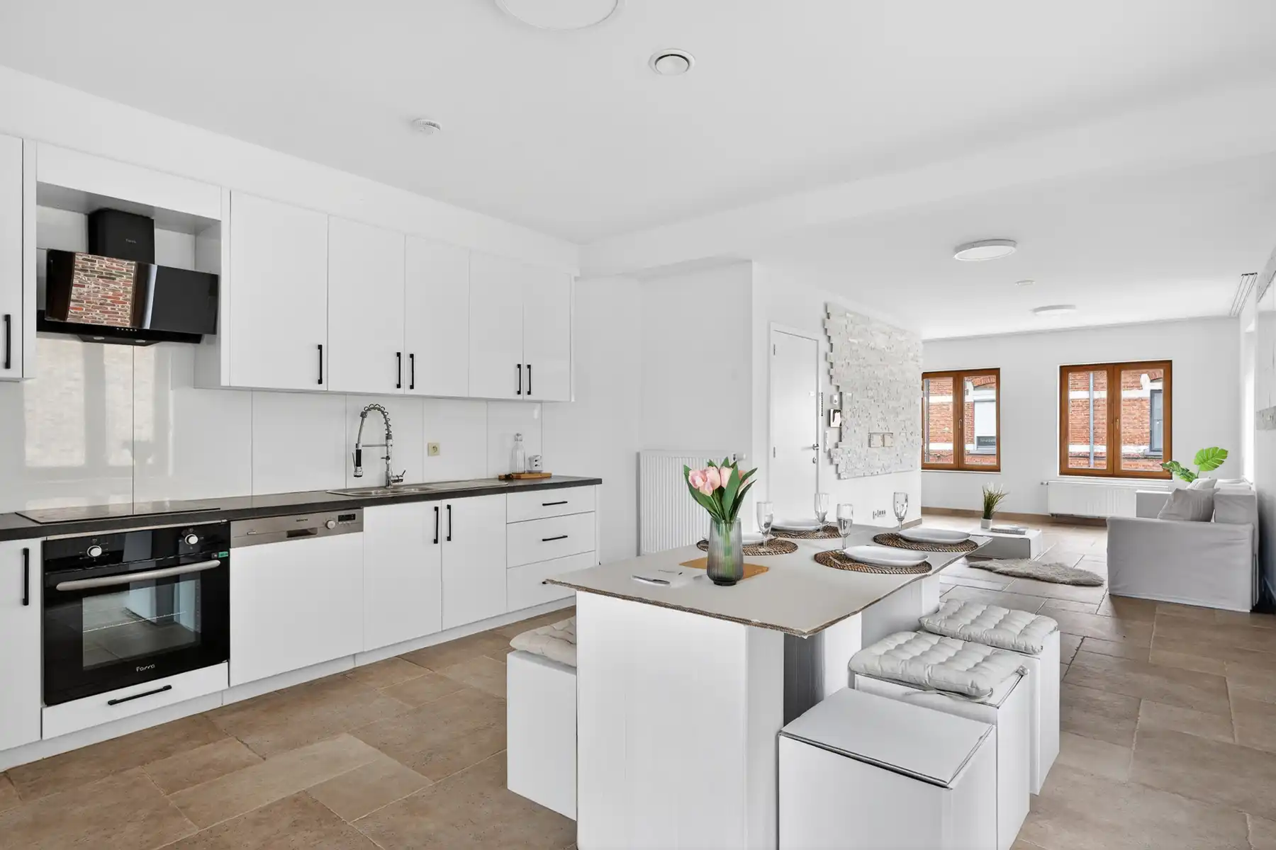 Duplex appartement in centrum Sint-Niklaas met 3 slaapkamers foto 3
