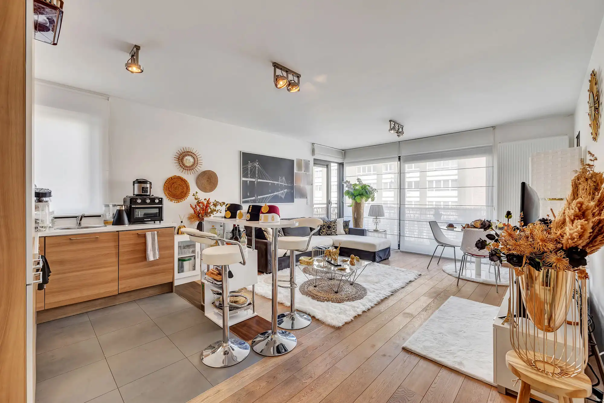 Appartement 2 slpk en garage op gunstige locatie te Oudergem foto 3