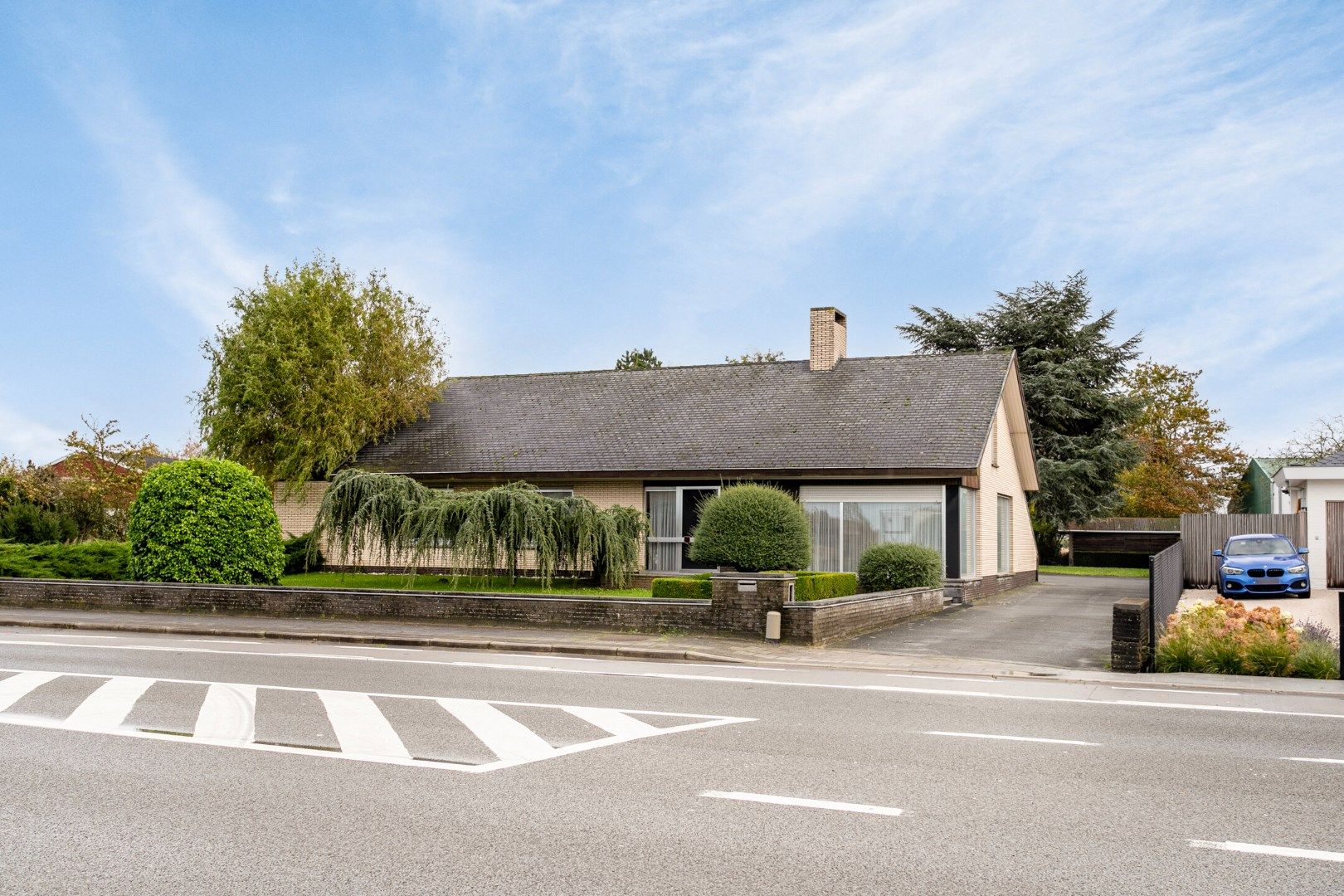 Hoofdfoto van de publicatie: Vrijstaande woning met loods (154 m²)