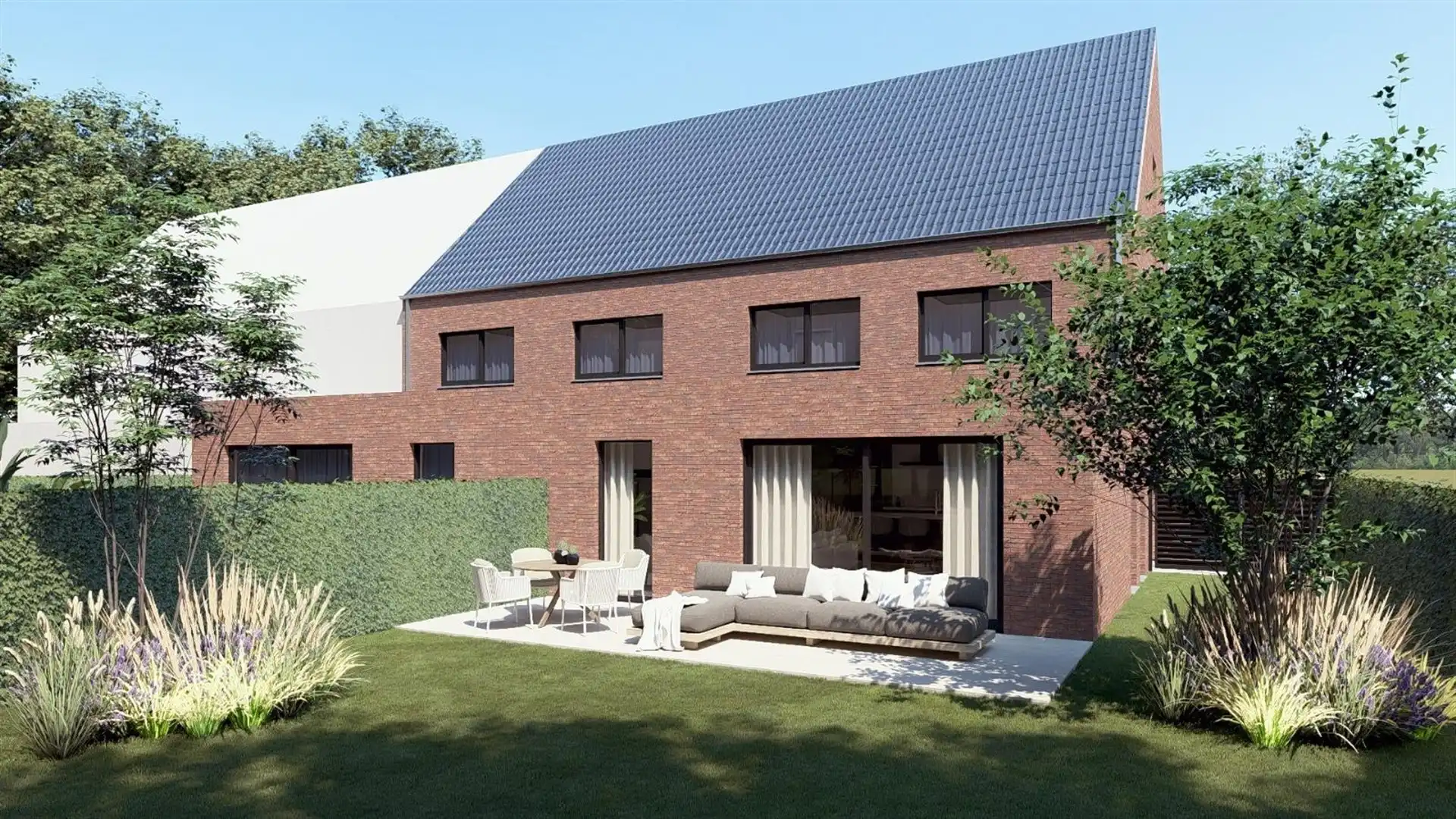 Bouwgrond voor halfopen bebouwing te koop in Welle foto 3
