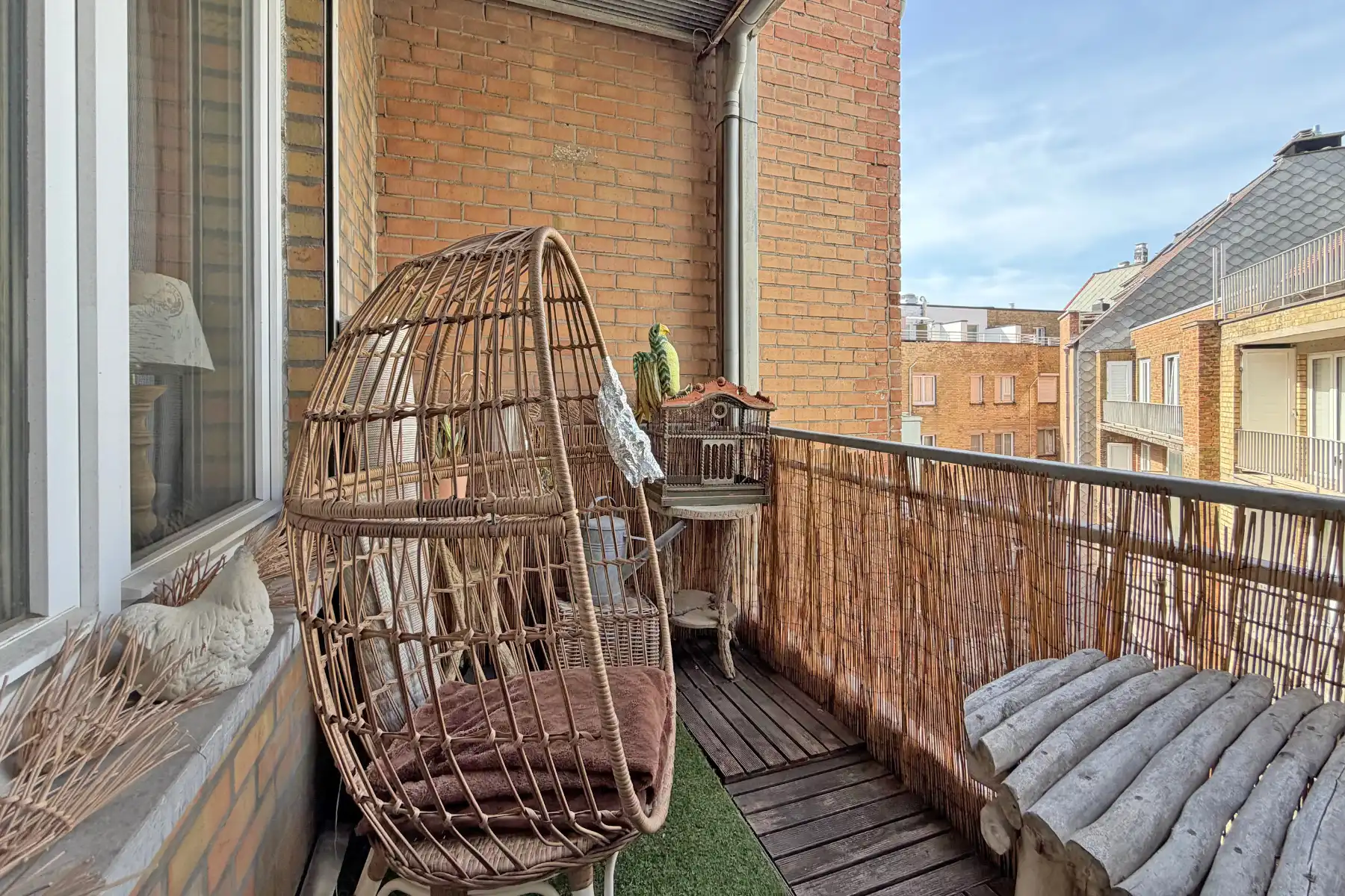 Gezellig appartement met terras en zicht op zee foto 3