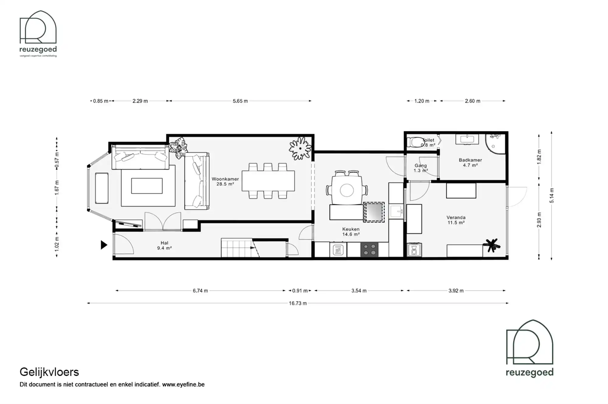 Charmante, verrassend ruime, op te frissen woning met 3 slaapkamers, garage en zonnig tuintje op fietsafstand van Mechelen centrum! foto 29