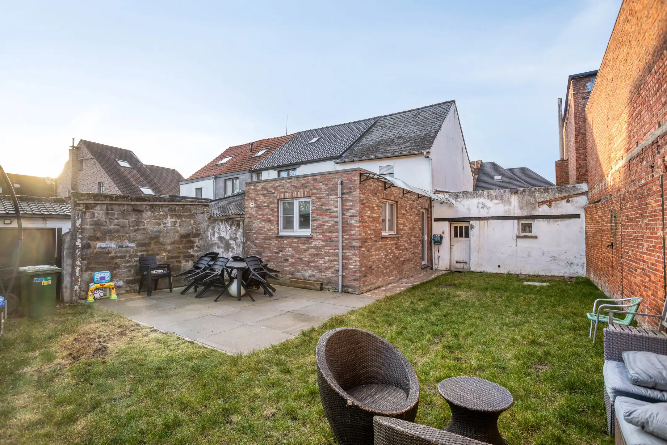 Rijwoning met twee slaapkamers, tuin en garage te Wilsele foto 15
