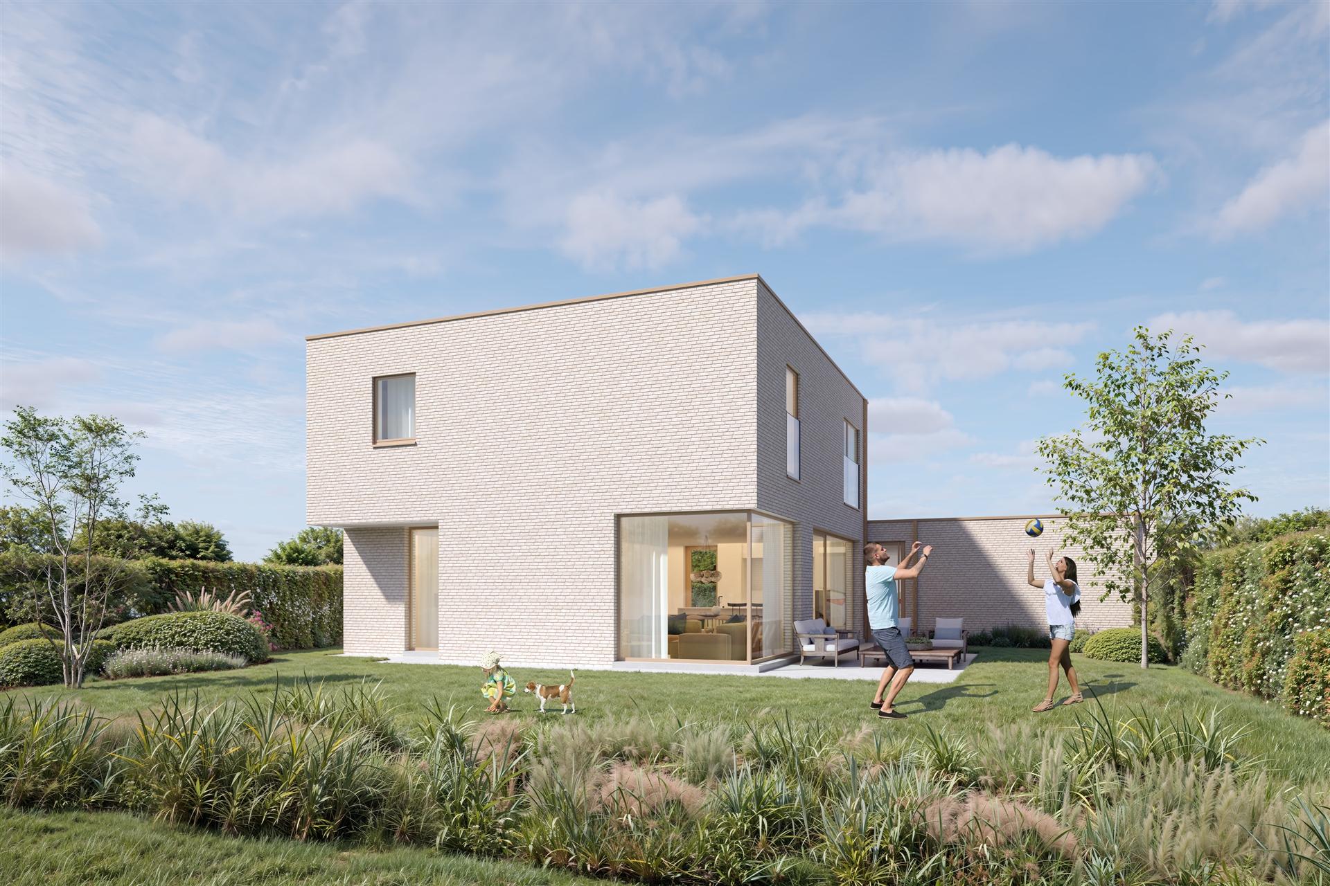 Unieke nieuwbouwvilla te Zedelgem. foto {{pictureIndex}}