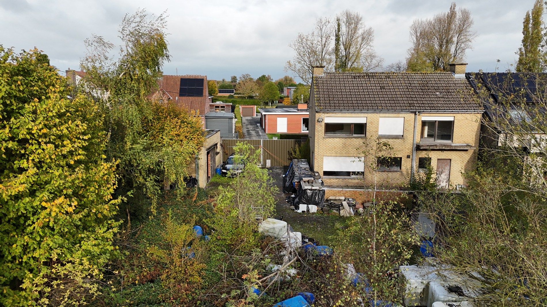 statige halfopen bebouwing in Wevelgem (Moorsele) foto 26