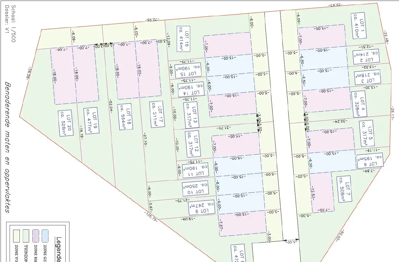Terrein voor 20 woningen, retail winkel(s) of KMO unit(s) foto {{pictureIndex}}