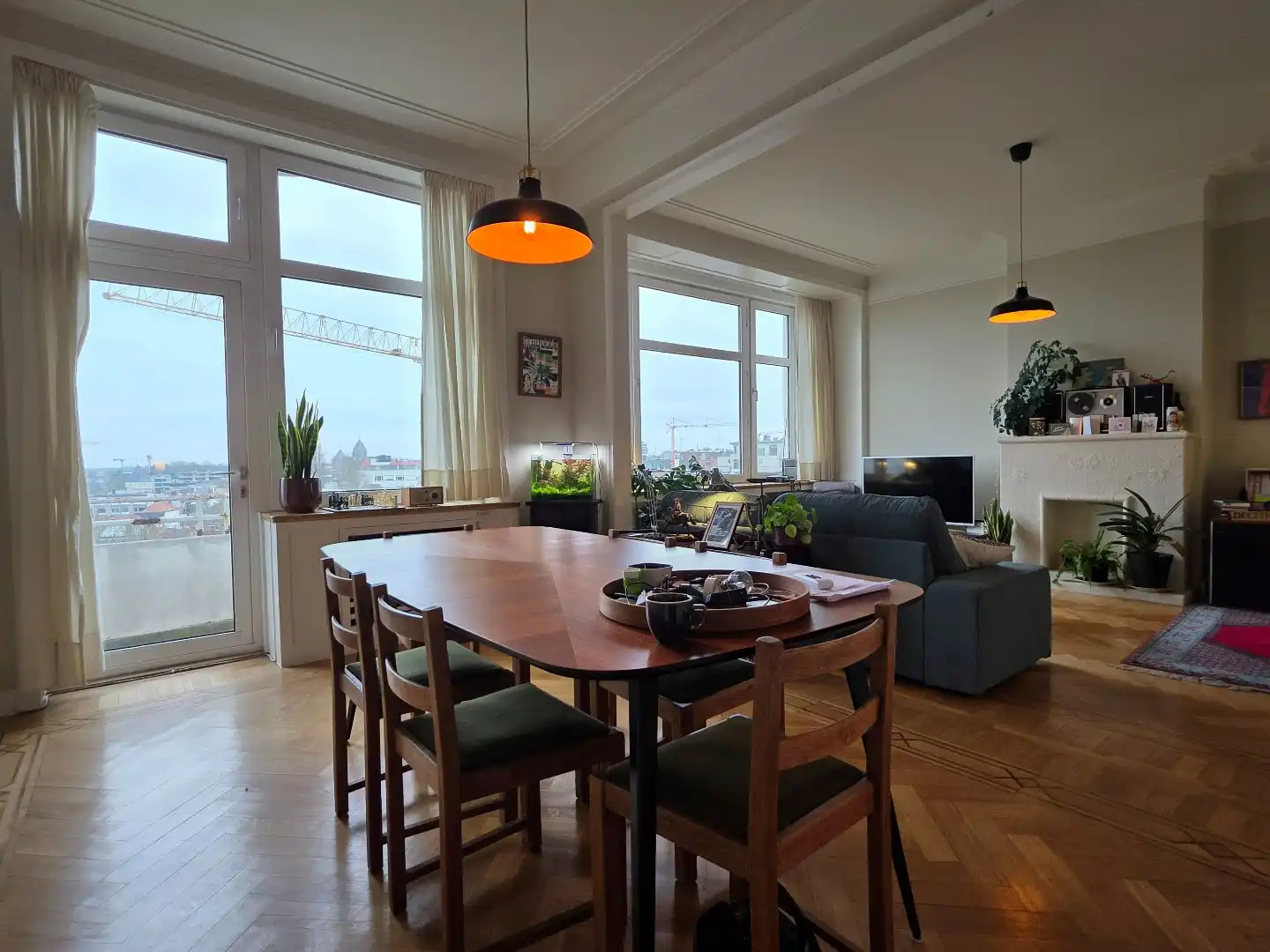 Uniek appartement van 153m² met 3 slaapkamers op het Rooseveltplein met prachtige vergezichten over Kortrijk foto 5