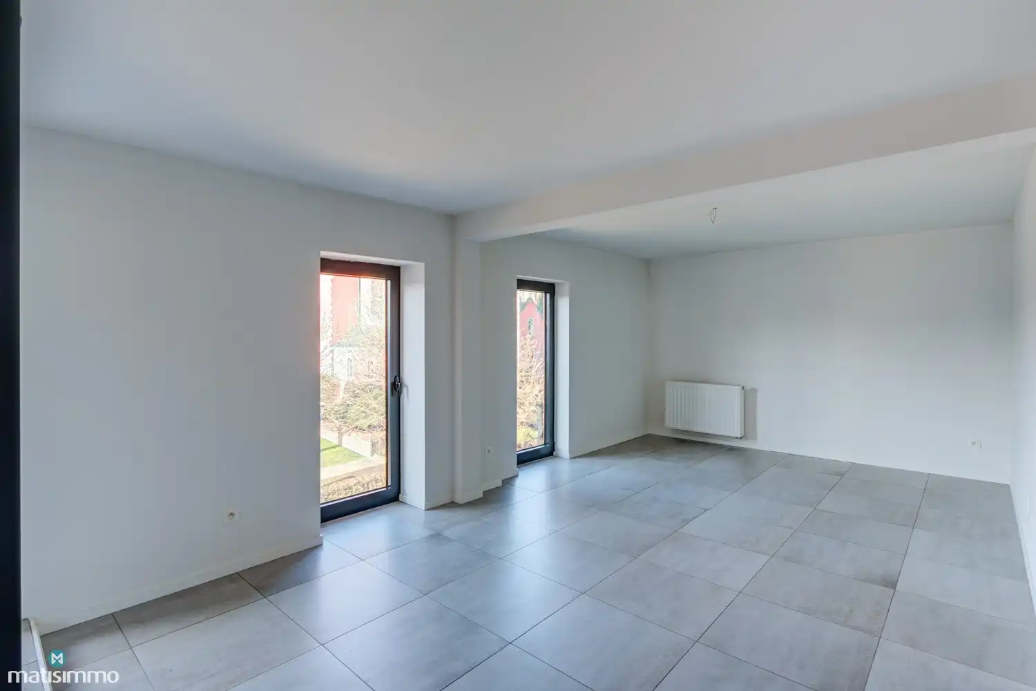 MODERN APPARTEMENT MET 2 SLAAPKAMERS EN OVERDEKT TERRAS IN HET CENTRUM VAN HOESELT foto 8