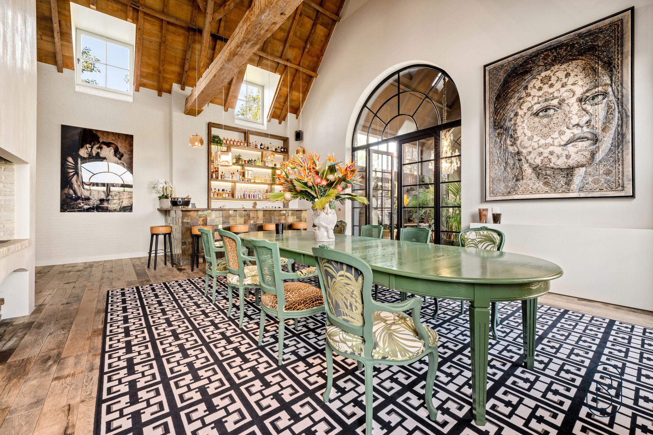 Magnifiek afgewerkt charmant landhuis.  foto 12