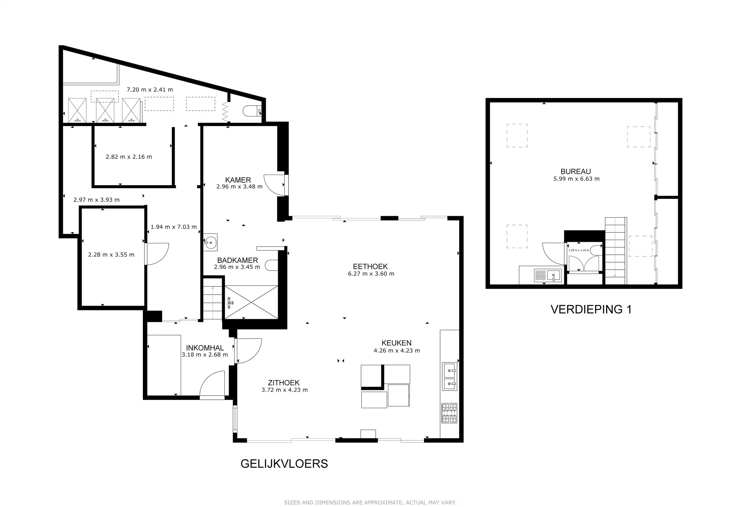 Unieke eigendom met woning & bijgebouw in Sint-Michiels foto 18