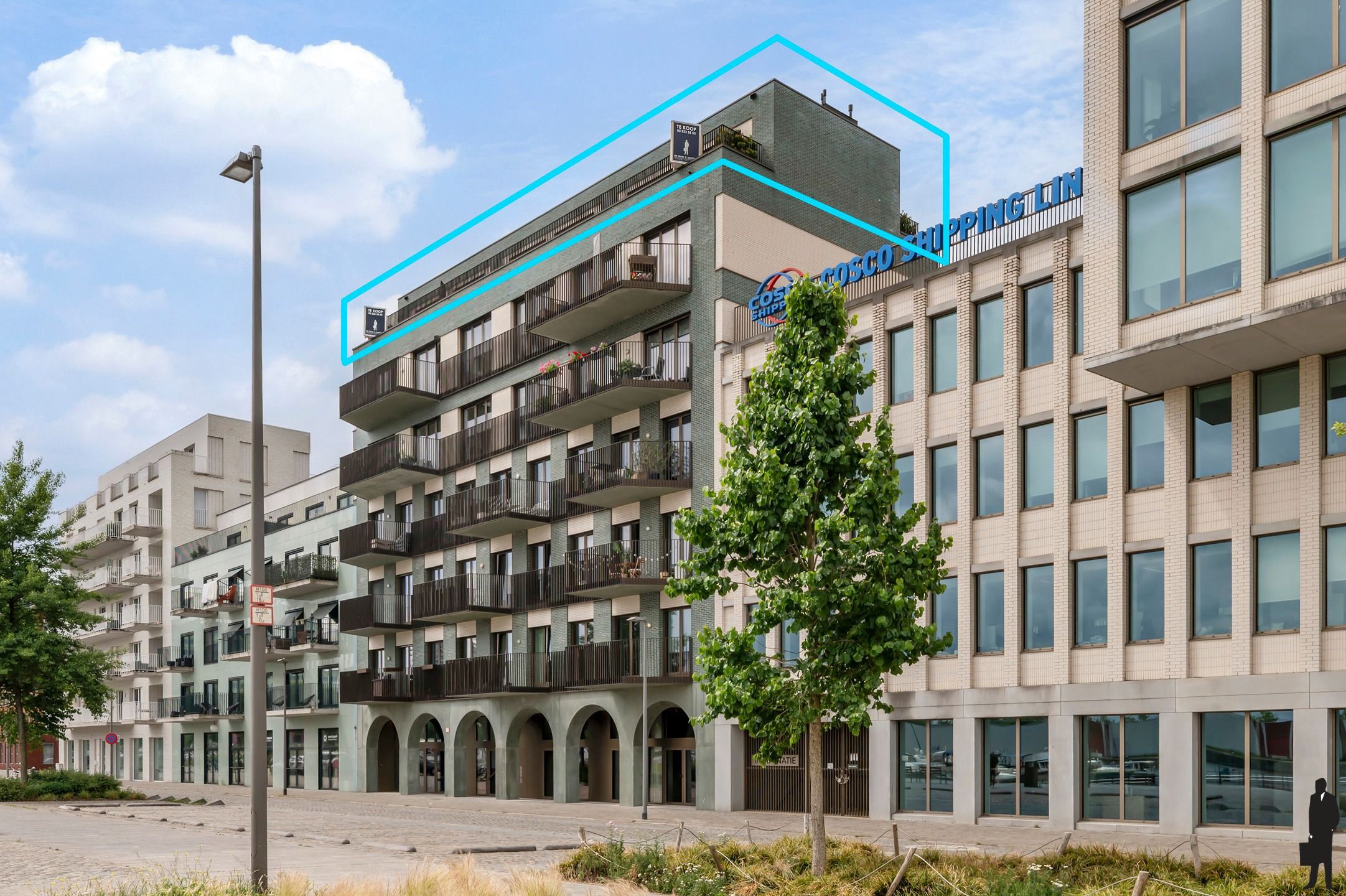 Exclusieve penthouse met waterzicht, luxe afwerking en XXL-terrassen foto 19