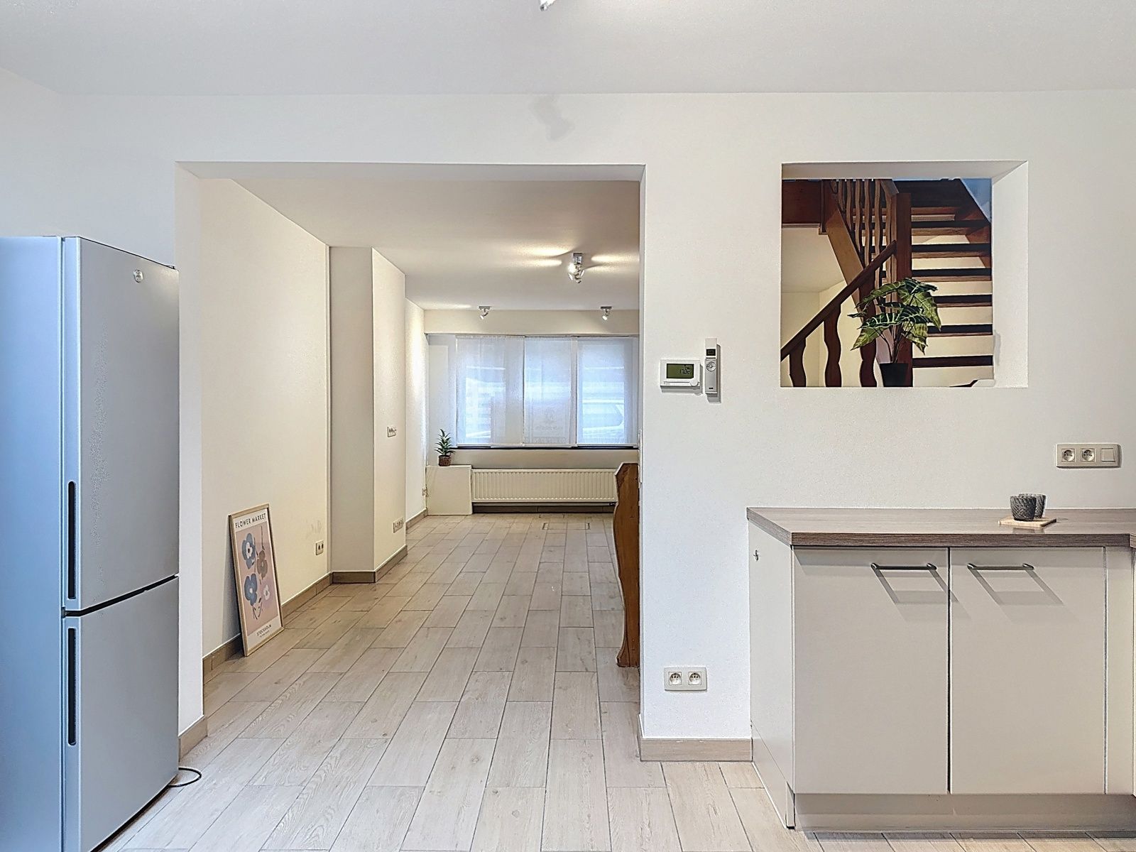 Gerenoveerd arbeidershuisje in doodlopende straat foto 5