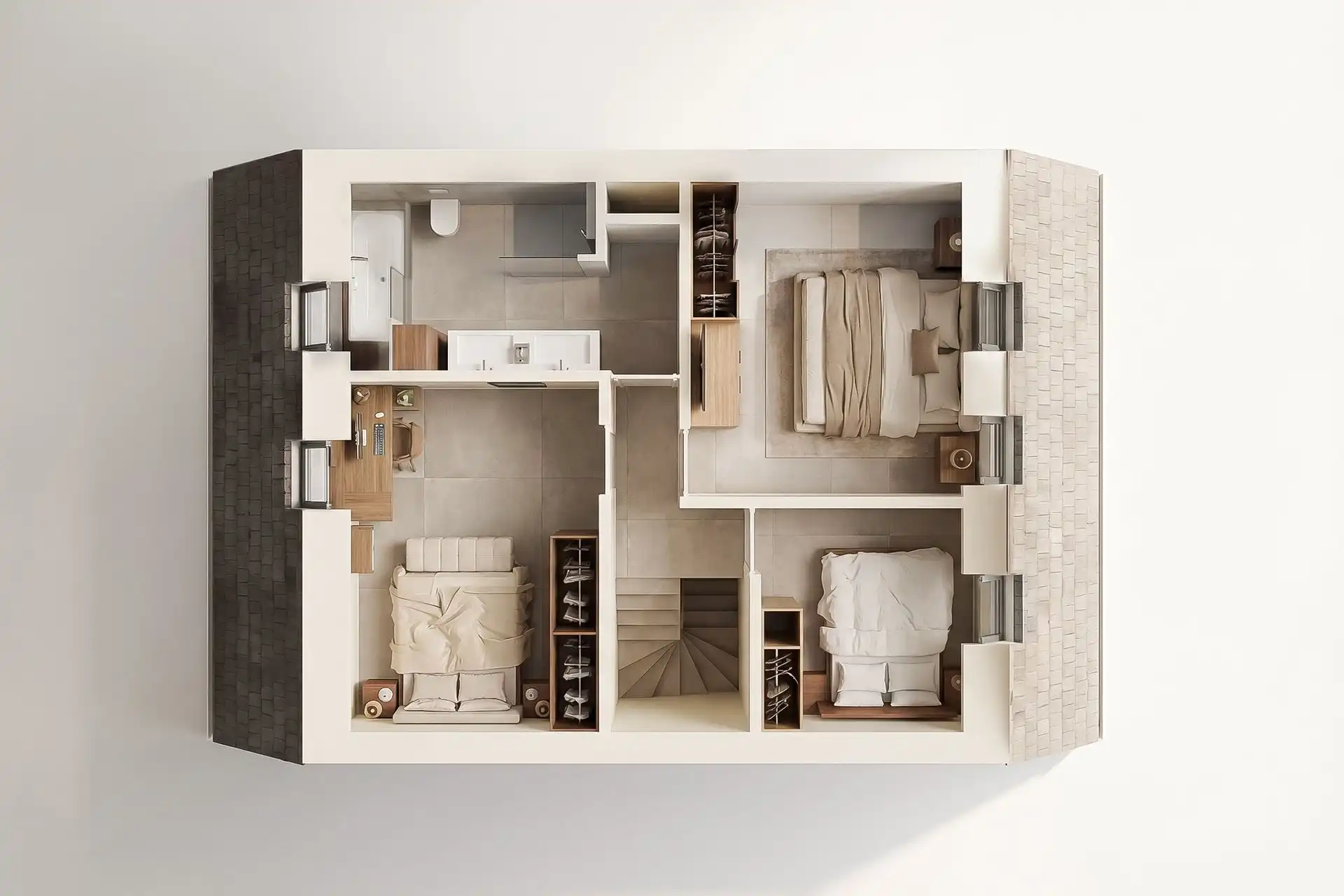 Ruim duplex nieuwbouwappartement foto 8