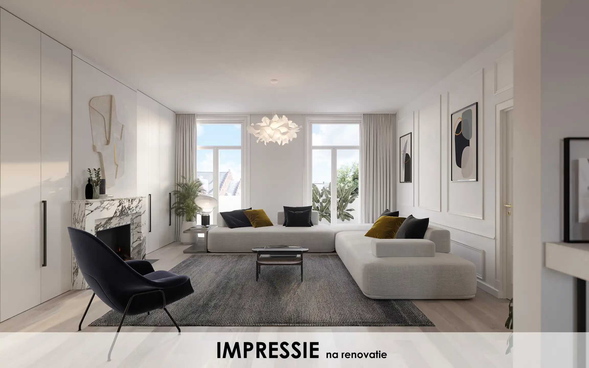 Appartement van 208m² + terras in uniek en historisch kader foto 3