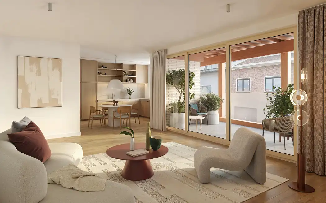 Kleinschalig en duurzaam wonen in Wondelgem foto 2