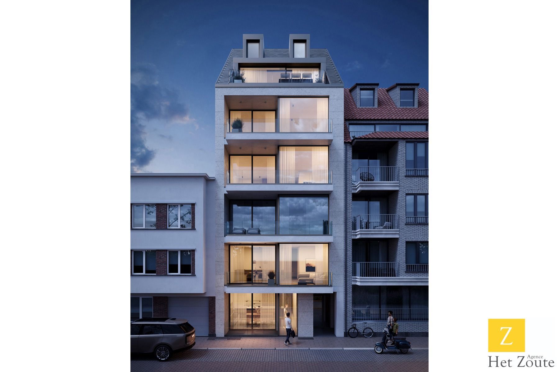 South View - nieuwbouw appartement nabij het strand, Knokke foto 4