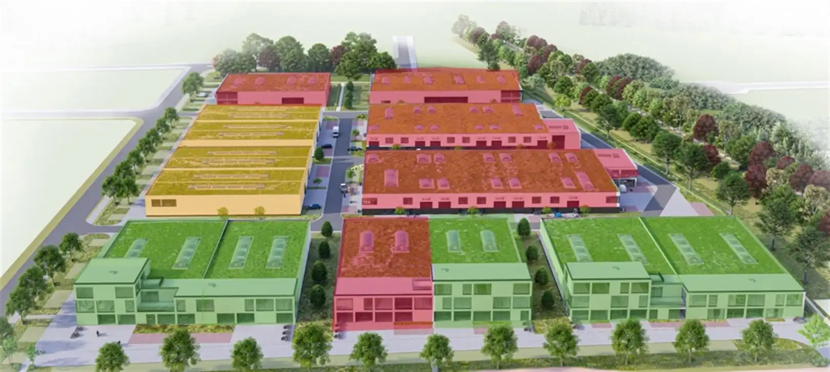 Build-to-suit bedrijfsgebouwen op bedrijvenpark De Zwaan foto 4