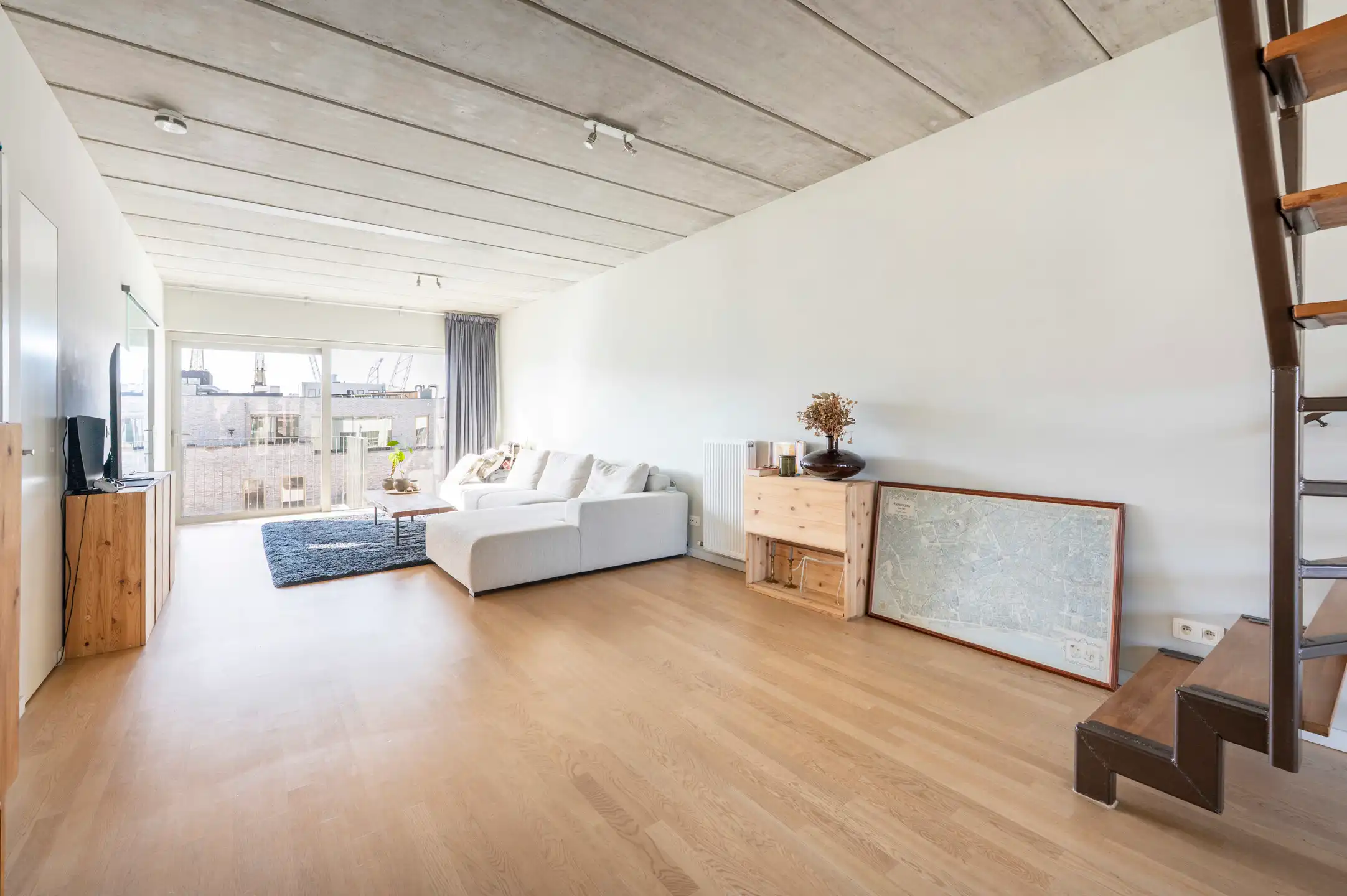 ANTWERPEN-Penthouse met zicht op water! foto 2