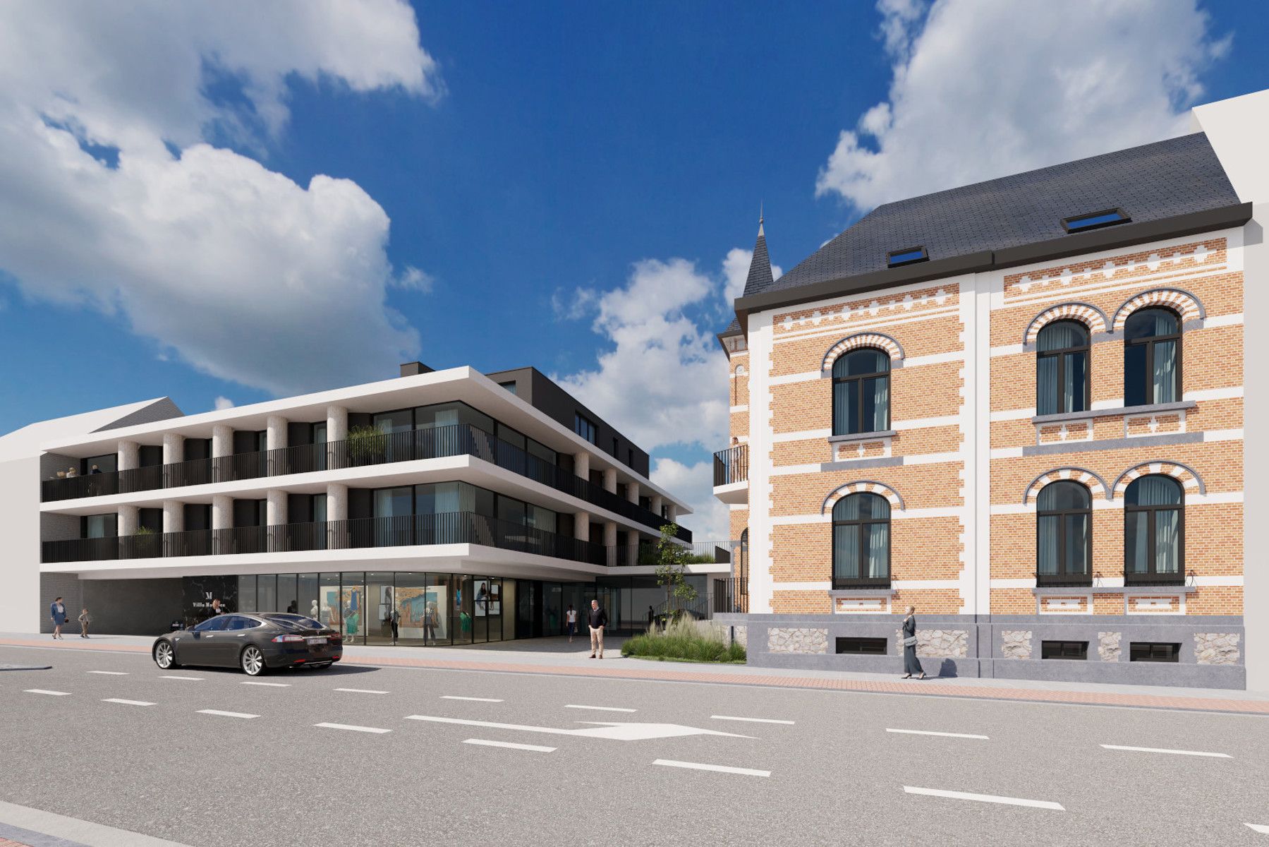 Nieuwbouwproject Villa Maurice: appt A1.8 met 2 terrassen foto {{pictureIndex}}