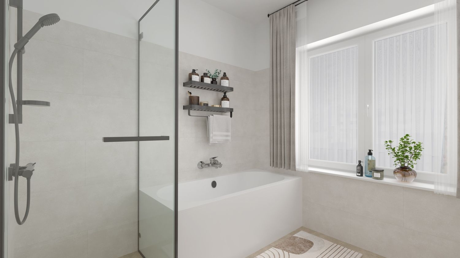 Ruim appartement met terras, lift en ondergrondse autostandplaats in het centrum van Paal foto 9