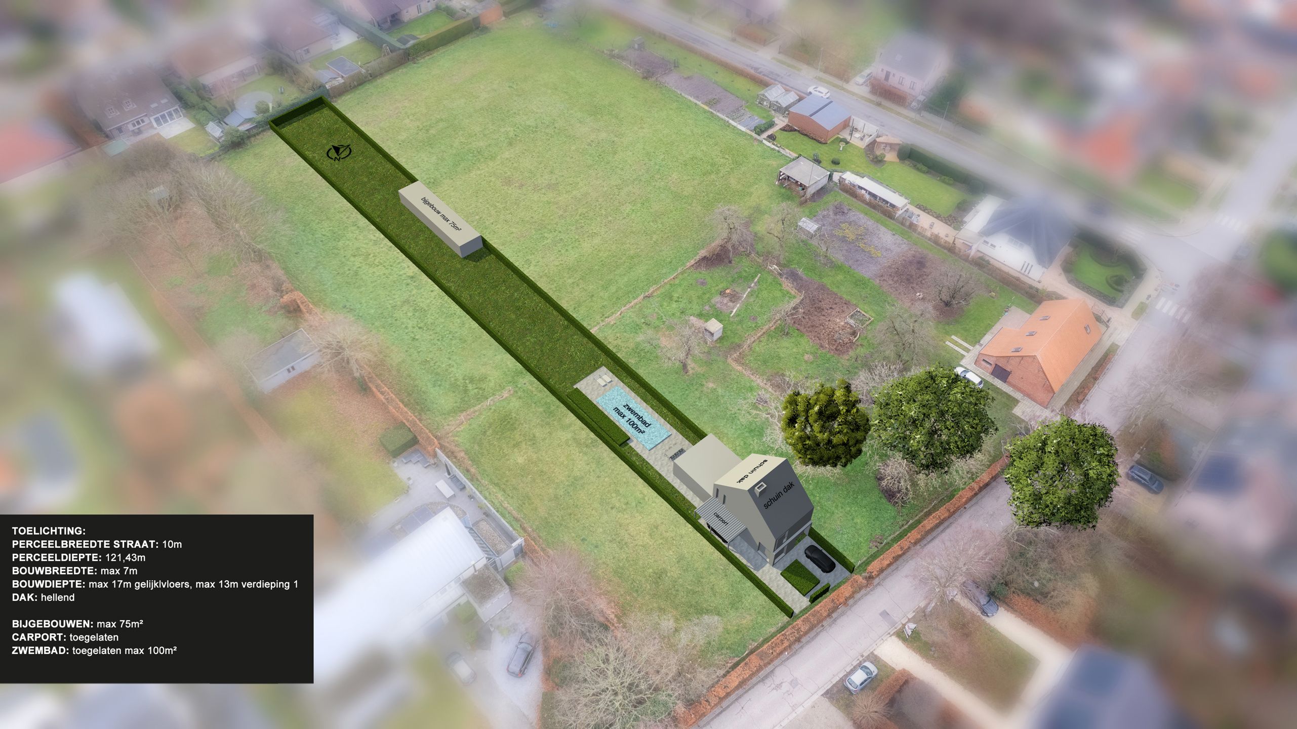 Perceel bouwgrond voor halfopen bebouwing te Putte- Kapellen foto 2