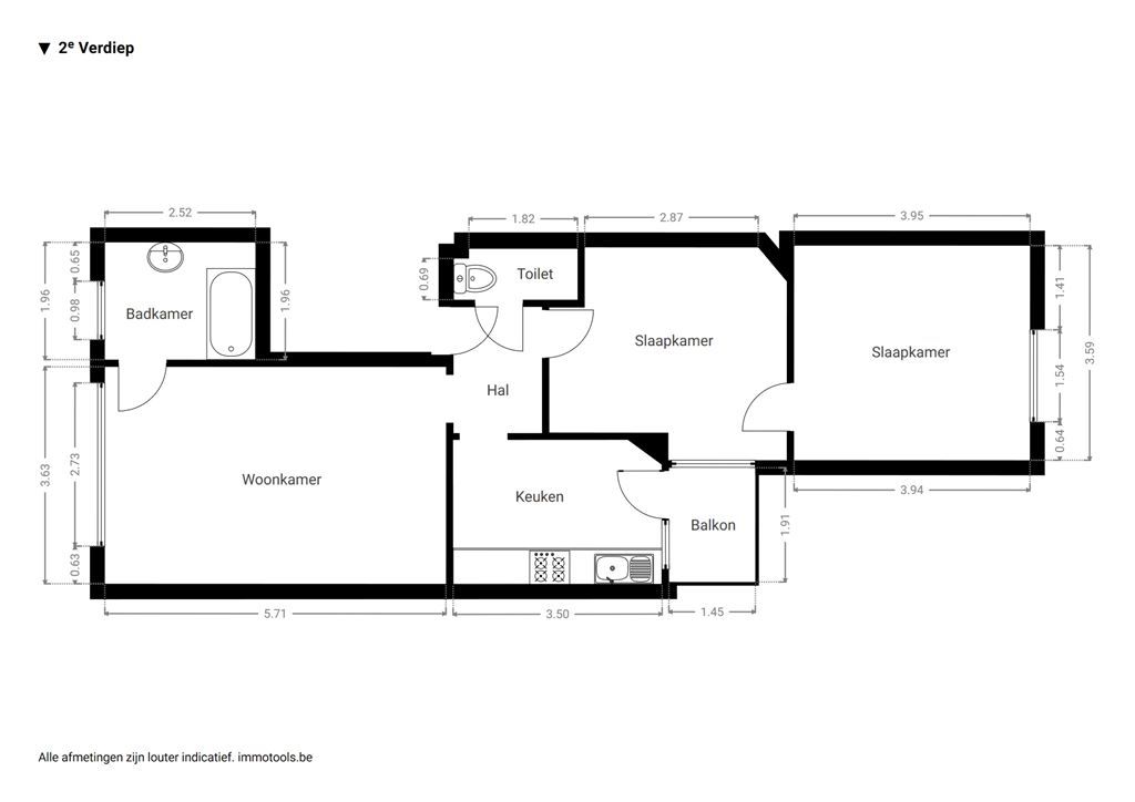 Super centraal, instapklaar appartement met terras foto 16