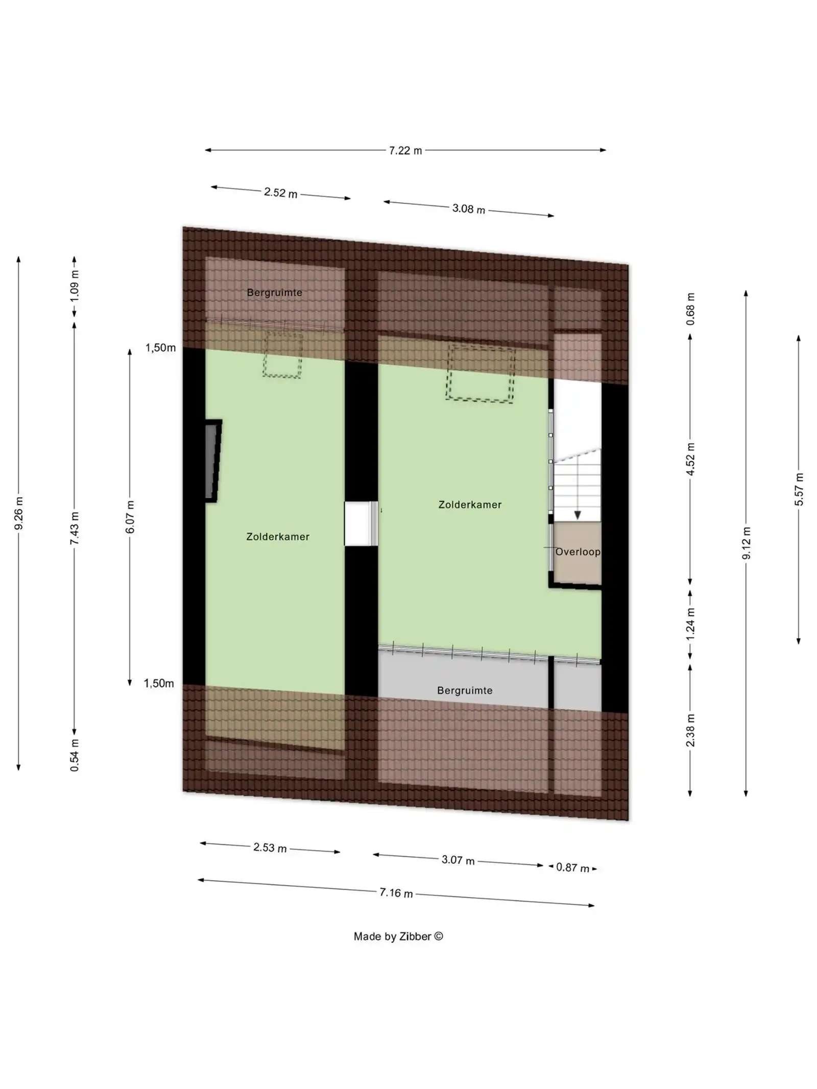Ruime woning met 4 slaapkamers en bureau te koop foto 23