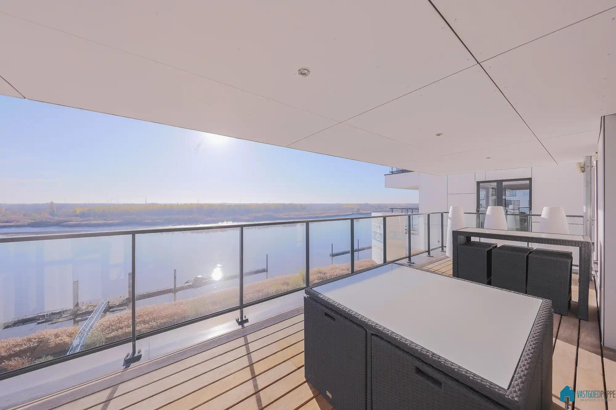 Appartement met terras zicht op de Schelde foto 5