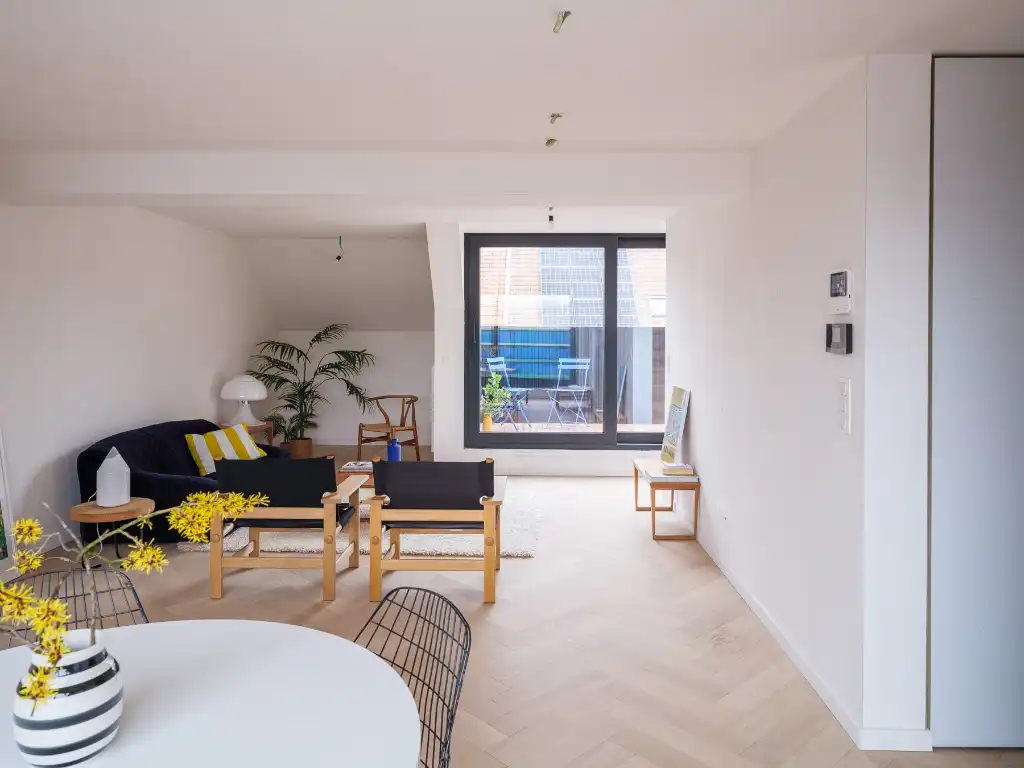 Prachtig duplex appartement met 3 slaapkamers en 2 terrassen in een voormalige herenwoning, nabij het historisch centrum van Gent. foto 6