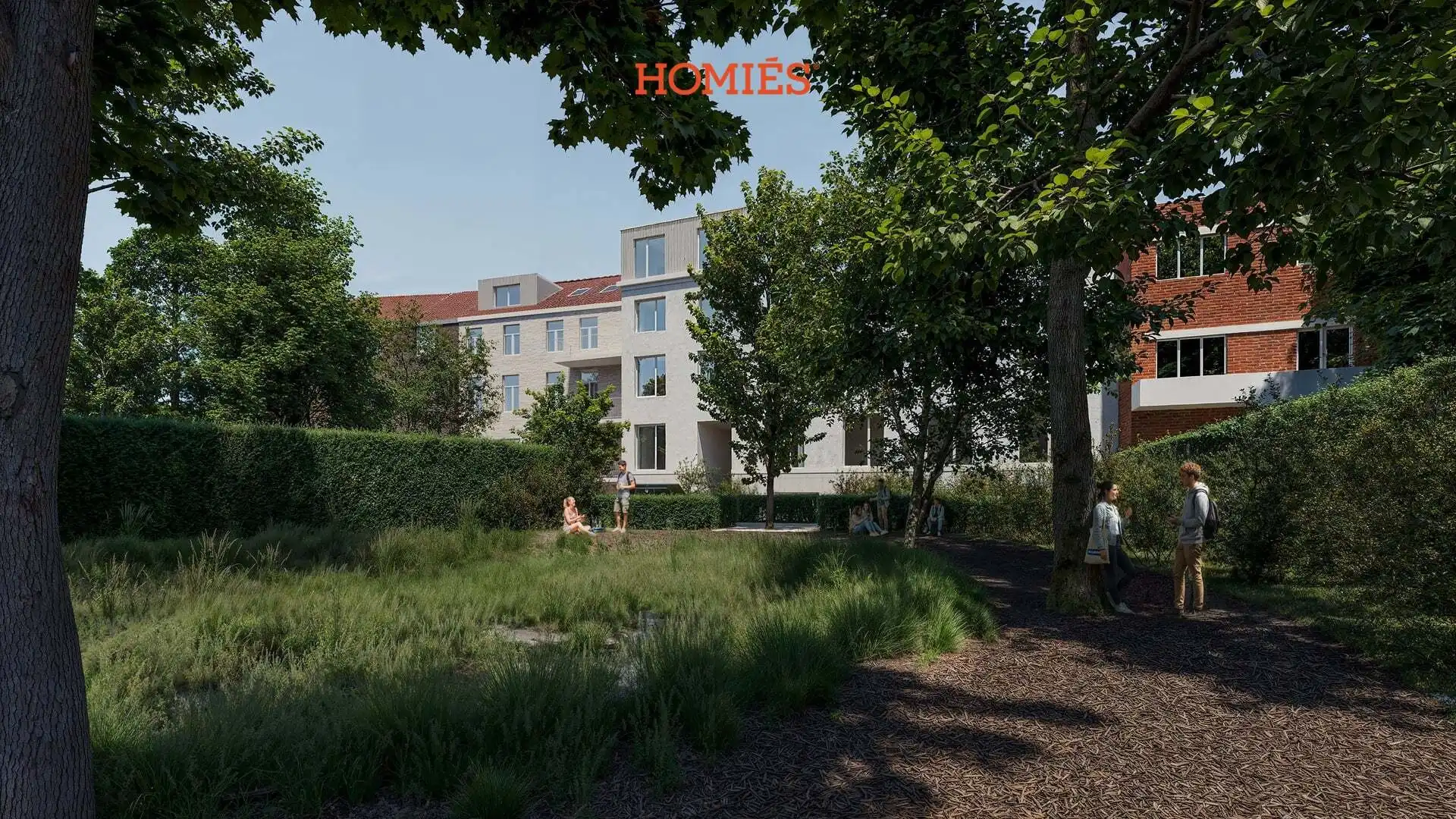 Compact comfort met eigen terras: energiezuinige studentenkamer in Trivest foto 4