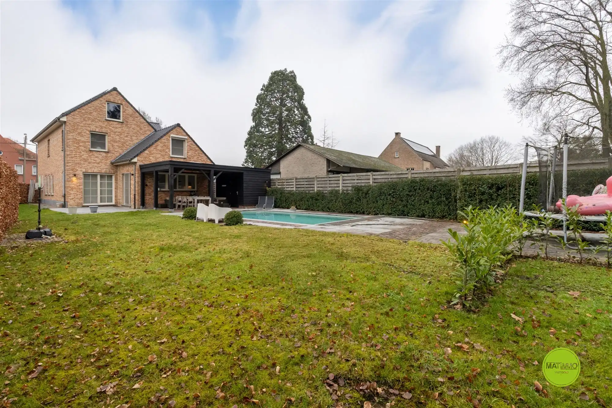 Ruime, energiezuinige gezinswoning met zwembad in Laakdal foto 38