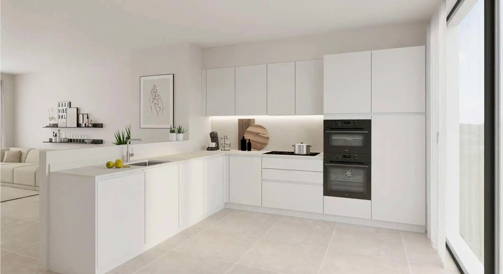 Nieuw Duplex appartement met zonnige terrassen. foto 3