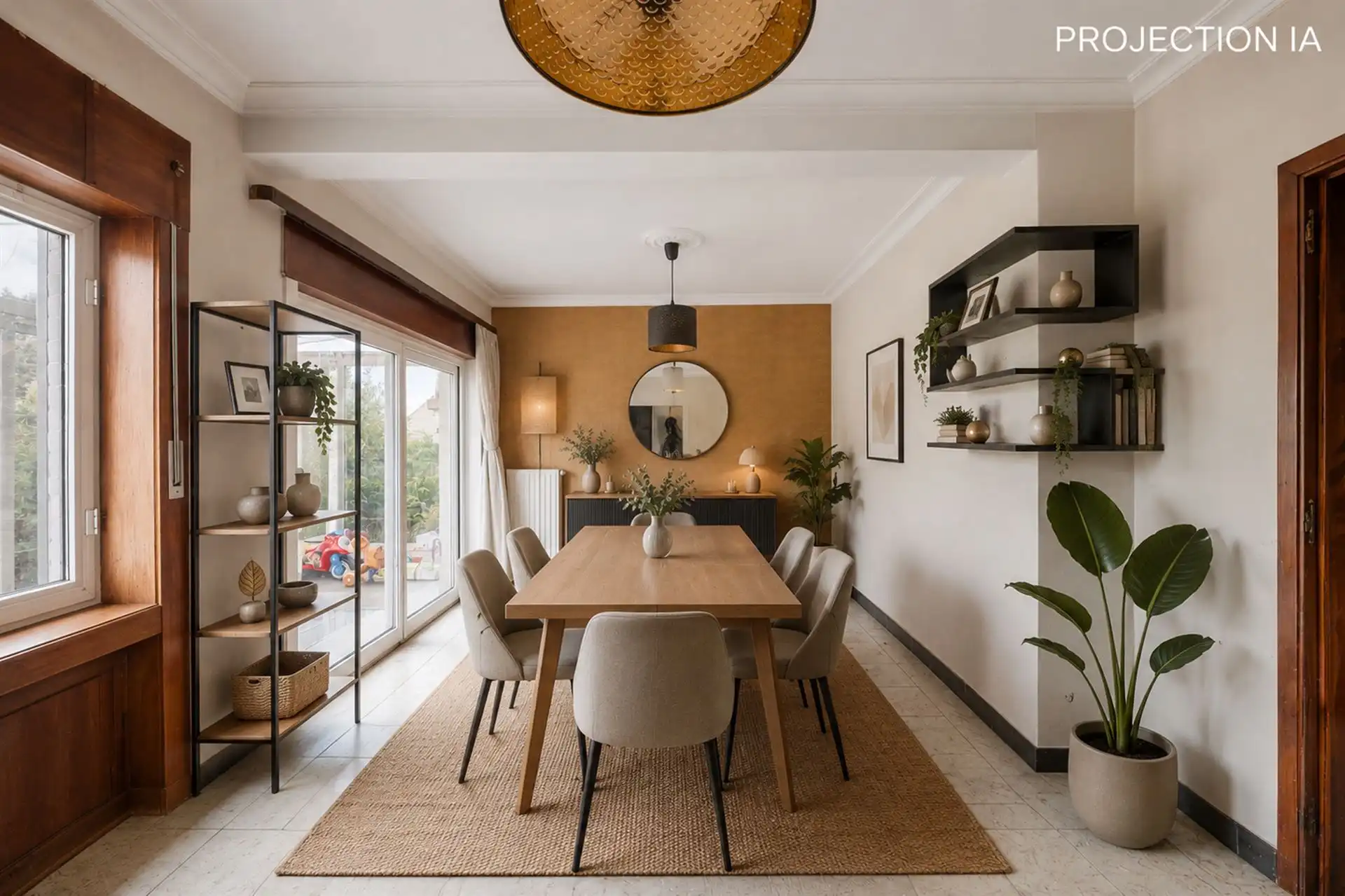 Bel-etagewoning met 3 slpk, garage en tuin in Vloesberg foto 6