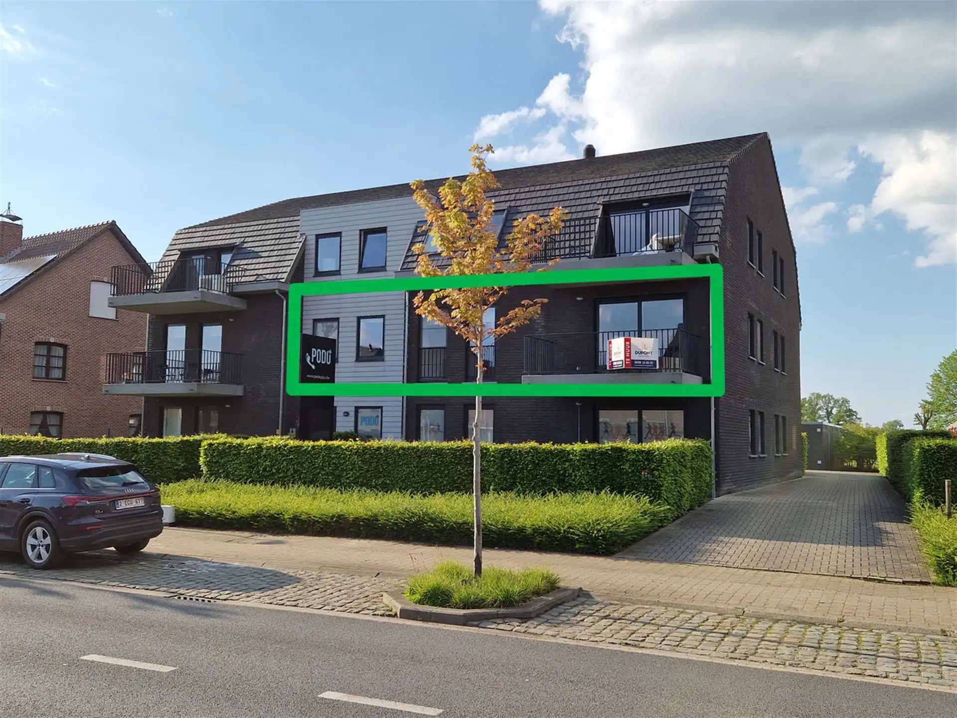 Ruim Appartement met 2 slpk, zuidgericht terras en tuin. Garagebox inclusief. foto 2