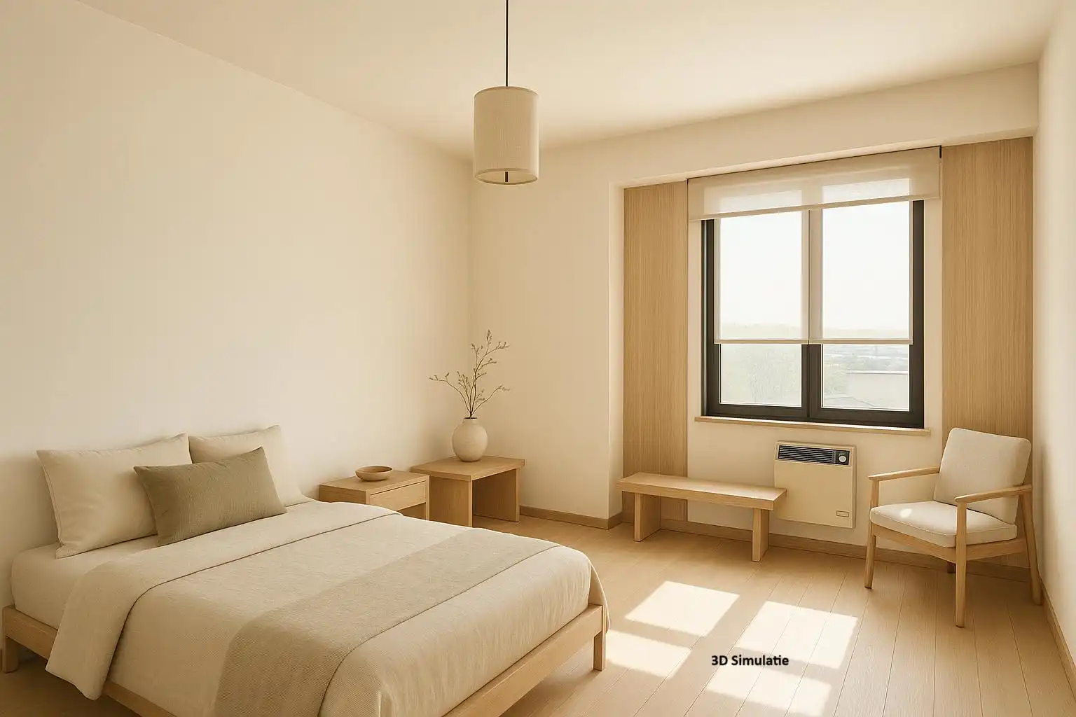 Appartement met 3 slaapkamers en garage te koop in Eeklo foto 8