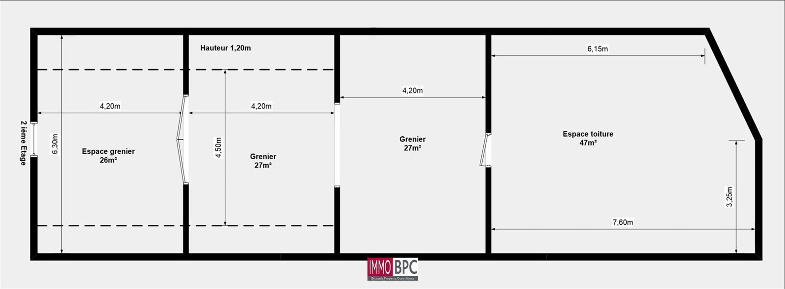 Magazijn van 200 m² + appartement van 150 m² (3 slk) + terras van 20 m² foto 34