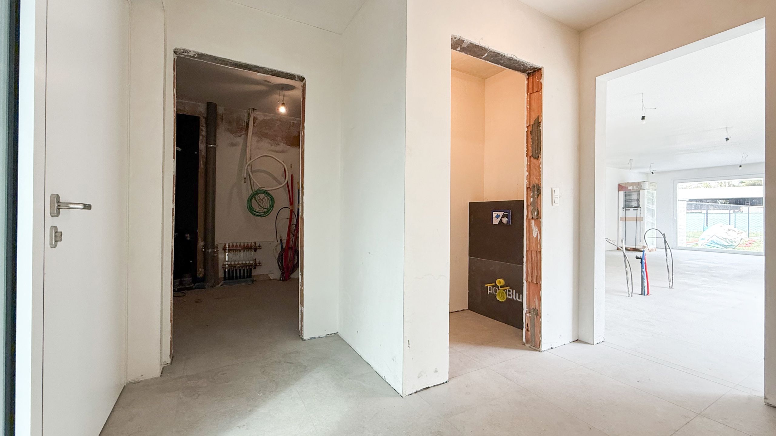 Nieuwbouwwoning (casco+) met 3 slpkms, terras en ruime tuin! foto 9