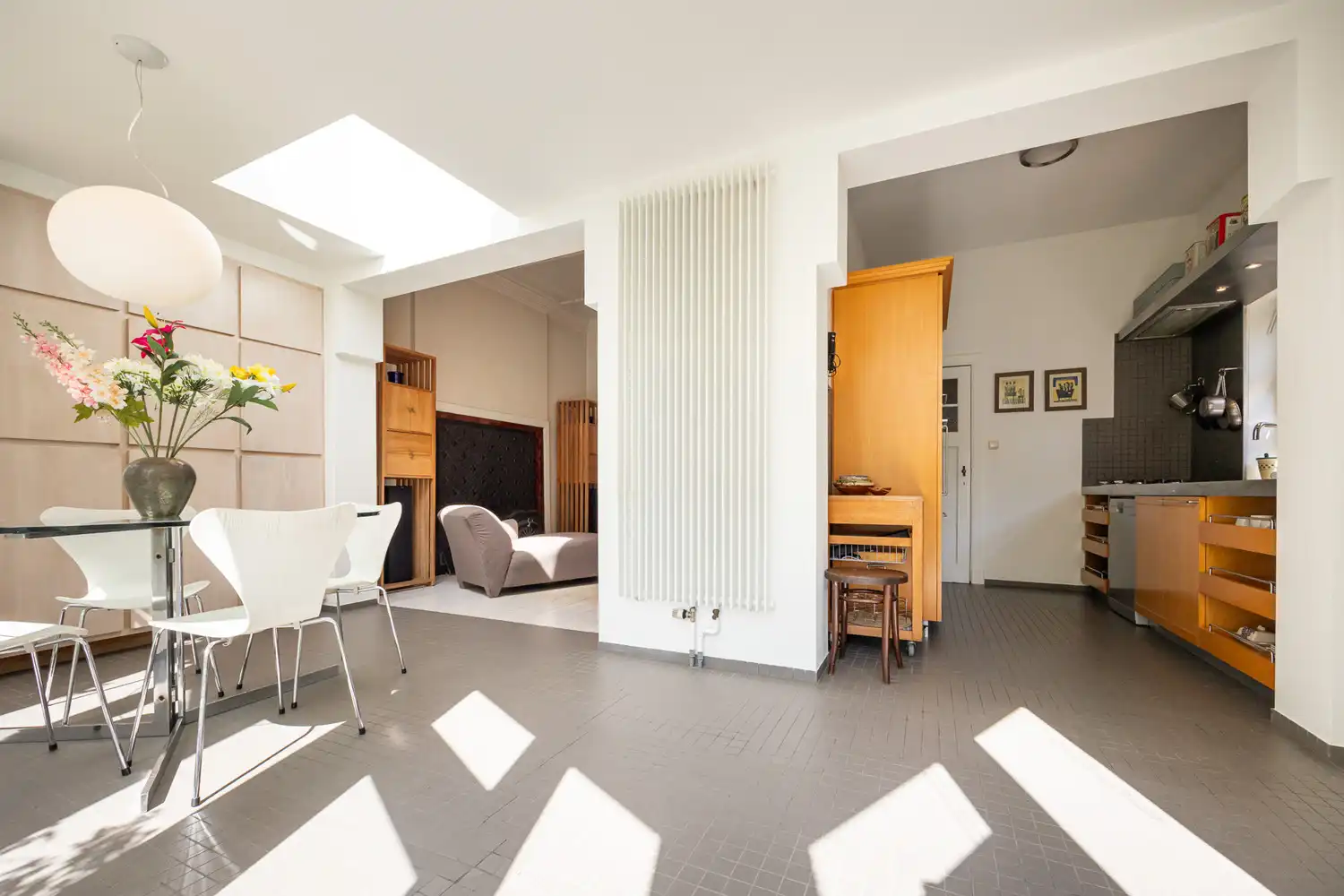 Unieke halfopen parkwoning (230m²) met schitterende Art-déco elementen op toplocatie tegenover het Te Boelaerpark foto 16