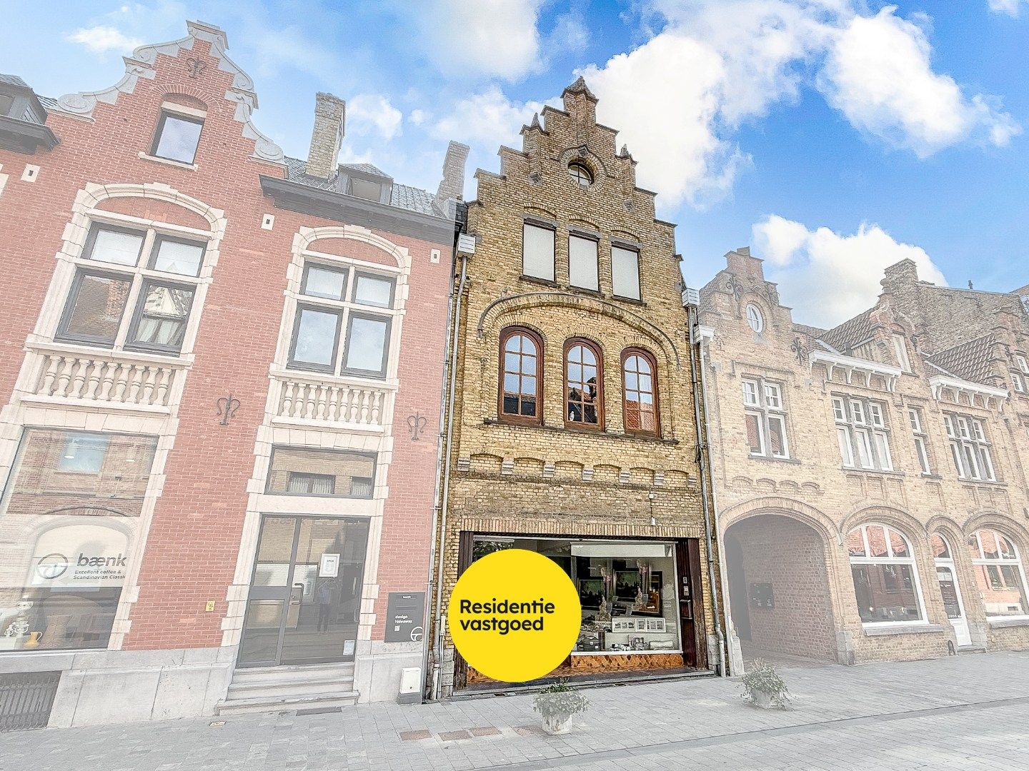 Prachtig herehuis met woonst en handelsruimte te Nieuwpoort-Stad op een zeer commerciële ligging in de Marktstraat op 400 m².  foto 21